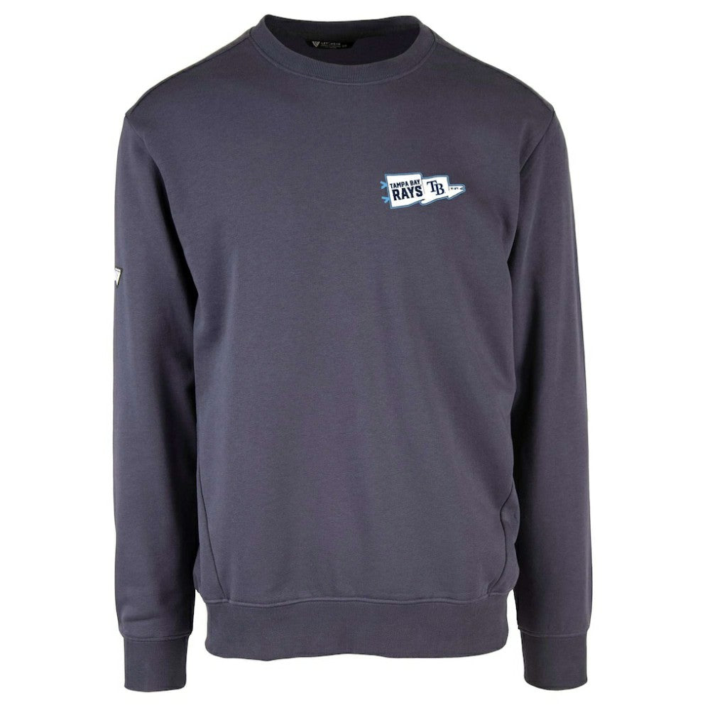 Tampa Bay Rays Levelwear Zane Rafters Pullover Sweatshirt | MLB Discount