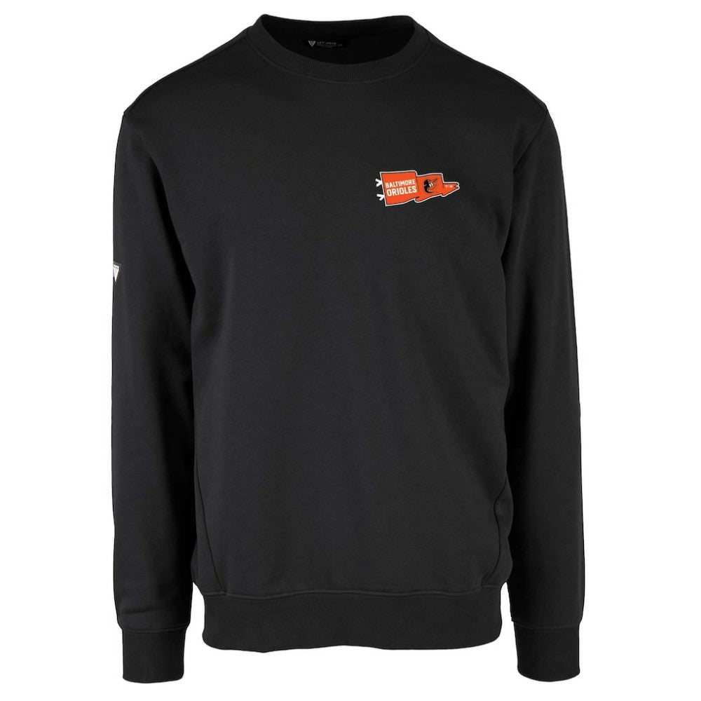 Baltimore Orioles Levelwear Zane Rafters Pullover Sweatshirt | MLB Shop