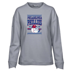 Philadelphia Phillies Levelwear Women's Fiona Inaugural Pullover Sweatshirt | MLB US