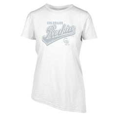 Colorado Rockies Levelwear Women's Birch Sweep T-Shirt | MLB Discount