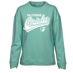 Baltimore Orioles Levelwear Women's Fiona Sweep Pullover Sweatshirt | MLB Near me