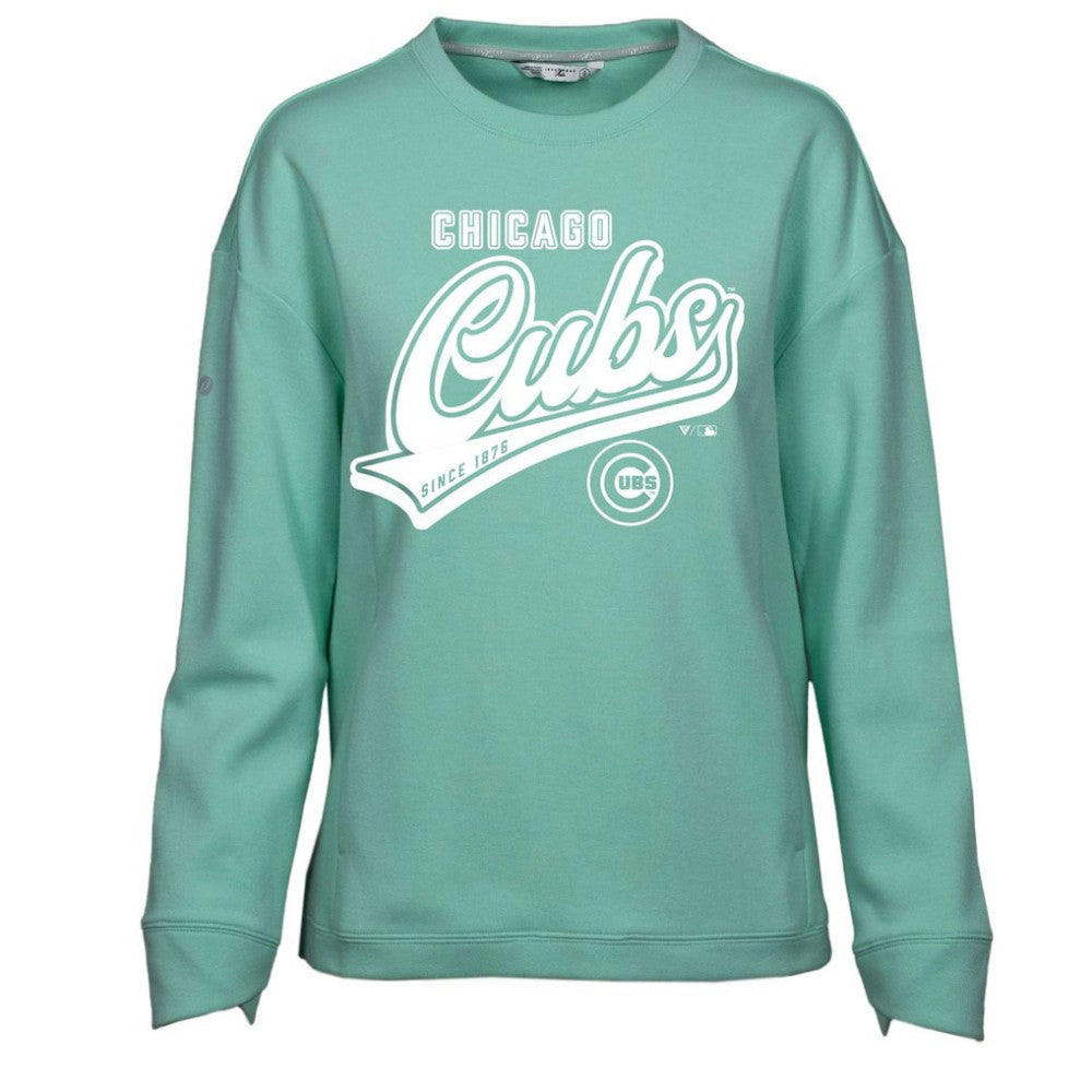 Chicago Cubs Levelwear Women's Fiona Sweep Pullover Sweatshirt | MLB US