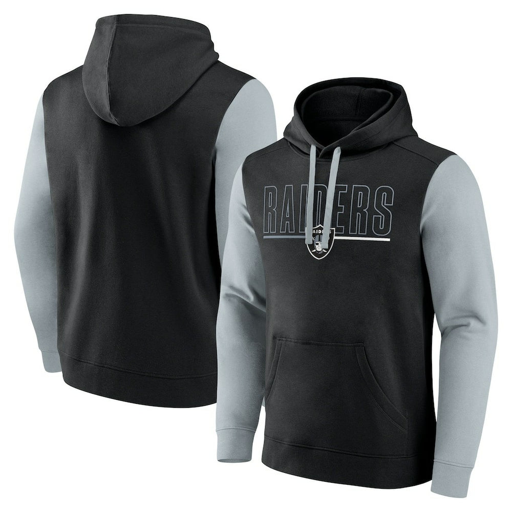 Las Vegas Raiders Fanatics Outline Pullover Hoodie