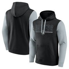 Las Vegas Raiders Fanatics Outline Pullover Hoodie