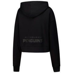 Pittsburgh Penguins Pro Standard Women's Jewels Cropped Pullover Hoodie Outlet