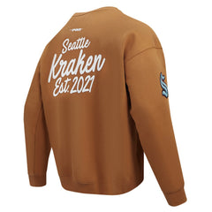 Seattle Kraken Pro Standard Paint the City Pullover Sweatshirt Sale