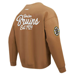 Boston Bruins Pro Standard Paint the City Pullover Sweatshirt Outlet