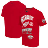 Detroit Red Wings Pro Standard Turn It Up T-Shirt For Sale
