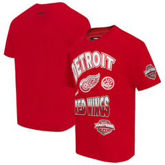 Detroit Red Wings Pro Standard Turn It Up T-Shirt For Sale