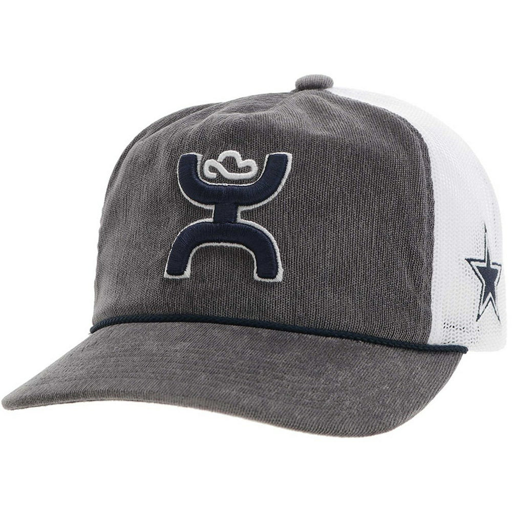 Dallas Cowboys HOOey H Cord Trucker Adjustable Hat