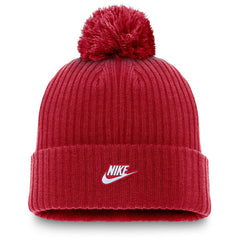 Atlanta Braves Nike Cooperstown Collection Patch Cuffed Knit Hat with Pom | MLB For sale