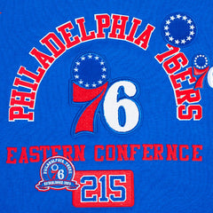 Philadelphia 76ers Pro Standard Women's Area Code Cropped Pullover Sweatshirt Outlet