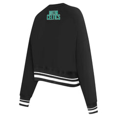 Boston Celtics Pro Standard Women's Area Code Cropped Pullover Sweatshirt Online