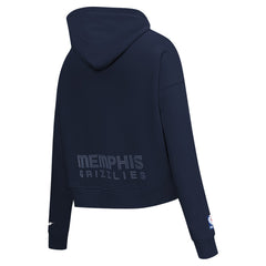 Memphis Grizzlies Pro Standard Women's Jewels Cropped Pullover Hoodie On Sale