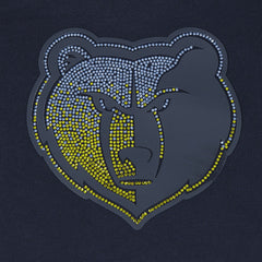 Memphis Grizzlies Pro Standard Women's Jewels Cropped Pullover Hoodie On Sale