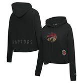 Toronto Raptors Pro Standard Women's Jewels Cropped Pullover Hoodie Online