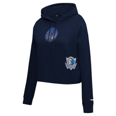 Dallas Mavericks Pro Standard Women's Jewels Cropped Pullover Hoodie sale Online