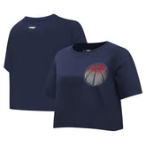 Washington Wizards Pro Standard Women's Jewels Boxy Cropped T-Shirt Discount