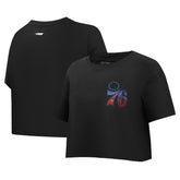 Philadelphia 76ers Pro Standard Women's Jewels Boxy Cropped T-Shirt Online