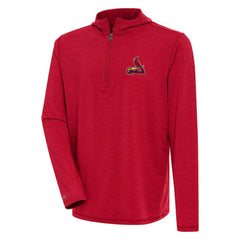 St. Louis Cardinals Antigua Tidy Quarter-Zip Hoodie | MLB Outlet