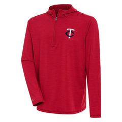 Minnesota Twins Antigua Tidy Quarter-Zip Hoodie | MLB For sale