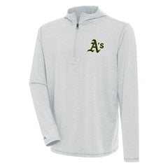 Athletics Antigua Tidy Quarter-Zip Hoodie | MLB New