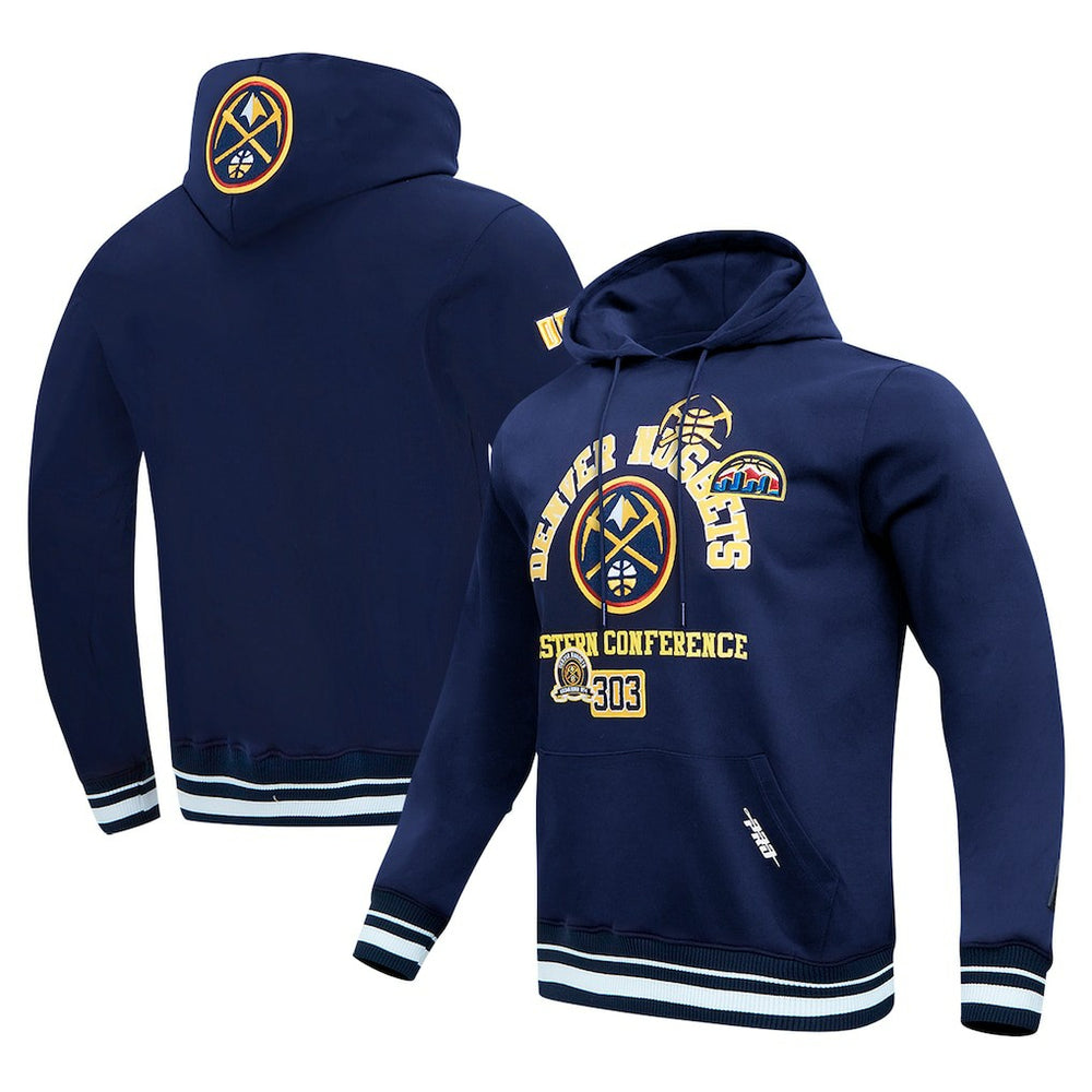 Denver Nuggets Pro Standard Area Code Pullover Hoodie sale Outlet