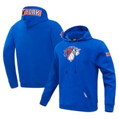 New York Knicks Pro Standard Split Logo Pullover Hoodie On Sale