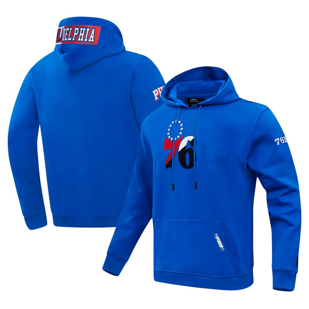 Philadelphia 76ers Pro Standard Split Logo Pullover Hoodie On Sale