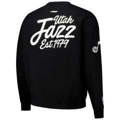 Utah Jazz Pro Standard Paint the City Drop Shoulder Sweatshirt On Sale
