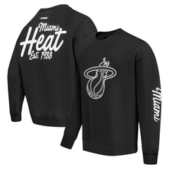 Miami Heat Pro Standard Paint the City Drop Shoulder Sweatshirt Discount