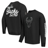 Milwaukee Bucks Pro Standard Paint the City Drop Shoulder Sweatshirt For Sale