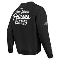 New Orleans Pelicans Pro Standard Paint the City Drop Shoulder Sweatshirt On Sale