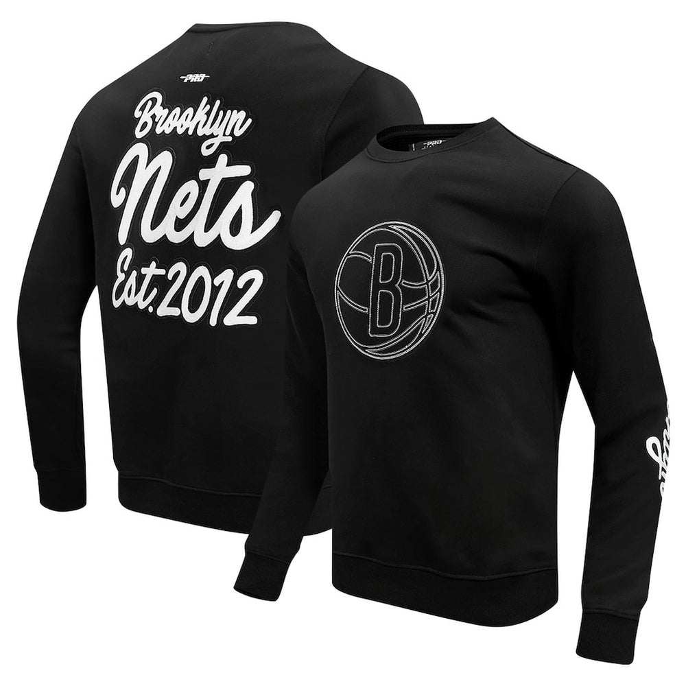 Brooklyn Nets Pro Standard Paint the City Drop Shoulder Sweatshirt Online
