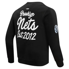 Brooklyn Nets Pro Standard Paint the City Drop Shoulder Sweatshirt Online