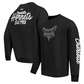 Charlotte Hornets Pro Standard Paint the City Drop Shoulder Sweatshirt On Sale