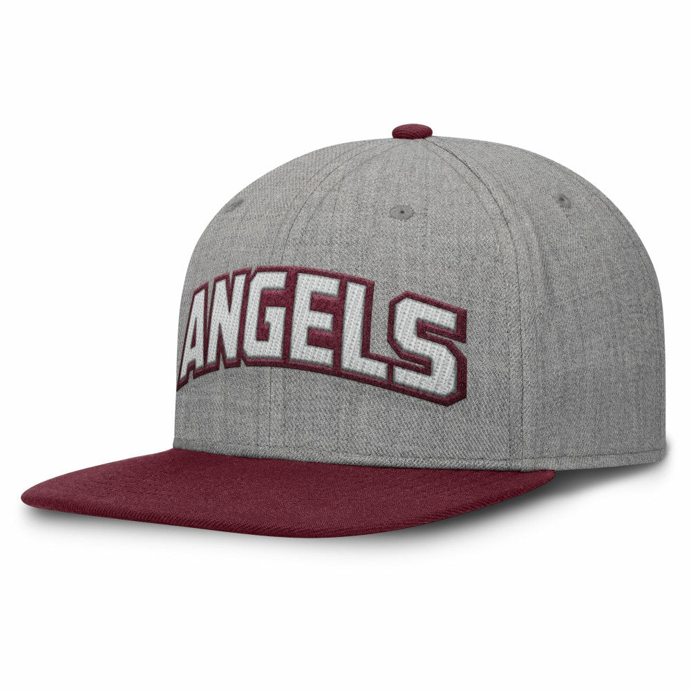 Los Angeles Angels Fanatics Elements Felt Chainstitch Snapback Hat | MLB New