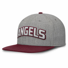 Los Angeles Angels Fanatics Elements Felt Chainstitch Snapback Hat | MLB New