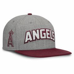 Los Angeles Angels Fanatics Elements Felt Chainstitch Snapback Hat | MLB New