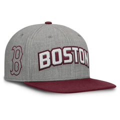 Boston Red Sox Fanatics Elements Felt Chainstitch Snapback Hat | MLB Shop