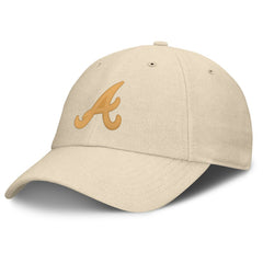 Atlanta Braves Fanatics Front Office Leather Patch Adjustable Hat | MLB Discount