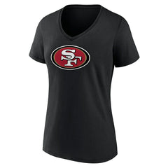 San Francisco 49ers Women's Primary Logo V-Neck T-Shirt