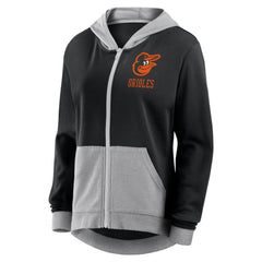 Baltimore Orioles Fanatics Women's Hit It French Terry Full-Zip Hoodie | MLB On Sale