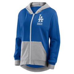 Los Angeles Dodgers Fanatics Women's Hit It French Terry Full-Zip Hoodie | MLB Sale