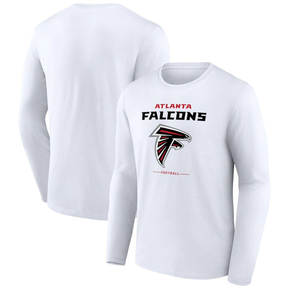 Atlanta Falcons Team Lockup Long Sleeve T-Shirt