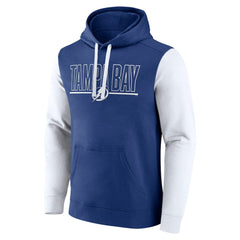 Tampa Bay Lightning Logo Athletic Deliver Fleece Pullover Hoodie Outlet