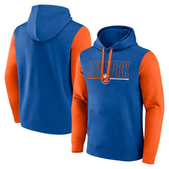 New York Islanders Logo Athletic Deliver Fleece Pullover Hoodie Discount