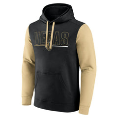 Vegas Golden Knights Logo Athletic Deliver Fleece Pullover Hoodie Outlet
