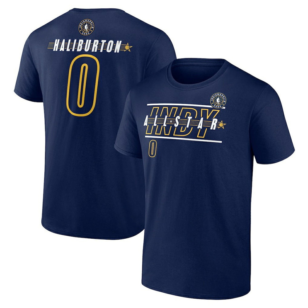 Tyrese Haliburton 2024 NBA All-Star Game Rebound Battle Name & Number T-Shirt Online