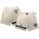 Brooklyn Nets NBA x Two Hype Unisex Culture & Hoops Premium Classic Fleece Shorts - Cream shop Discount